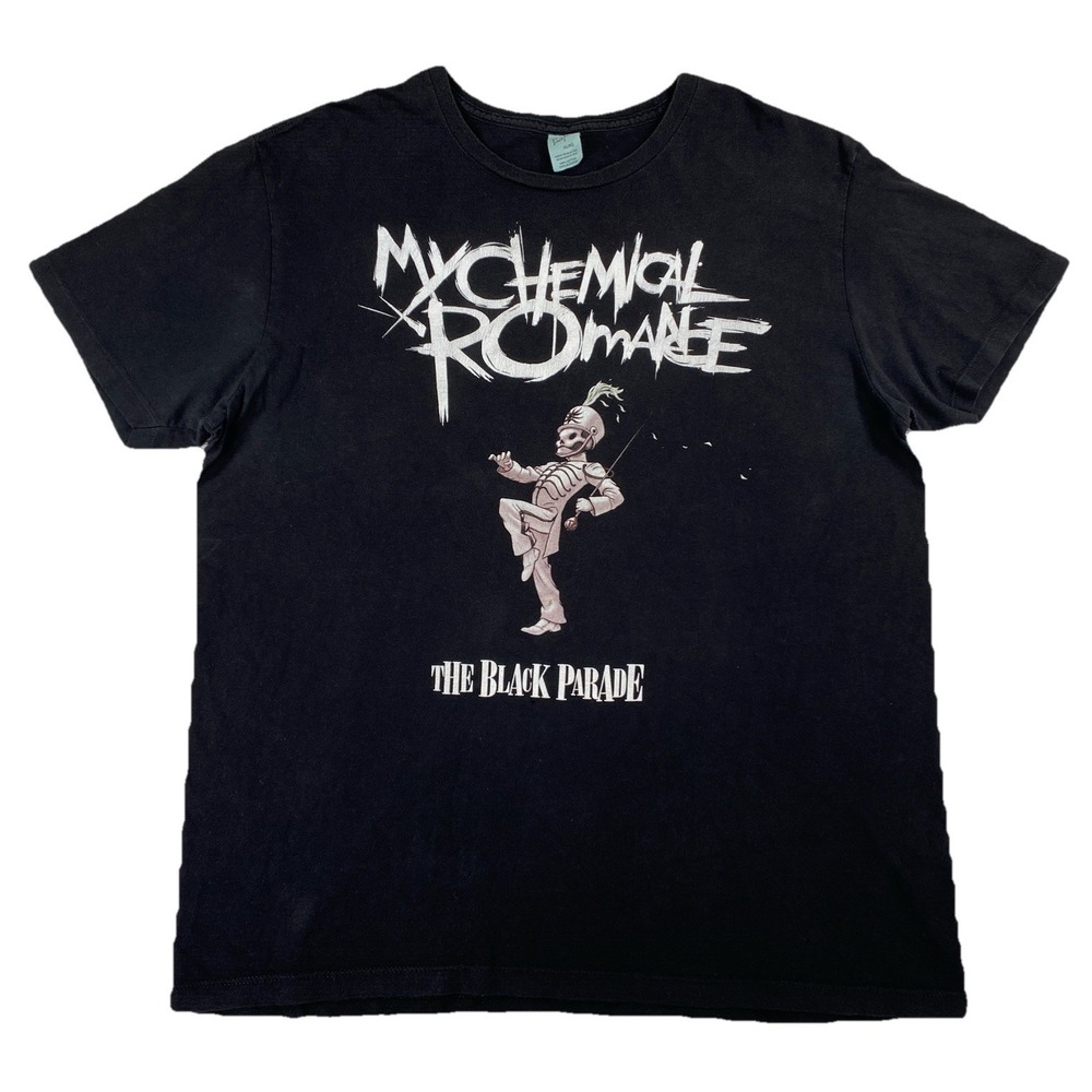My Chemical Romance The Black Parade Emo Pop Punk Shirt Y2K Size XL